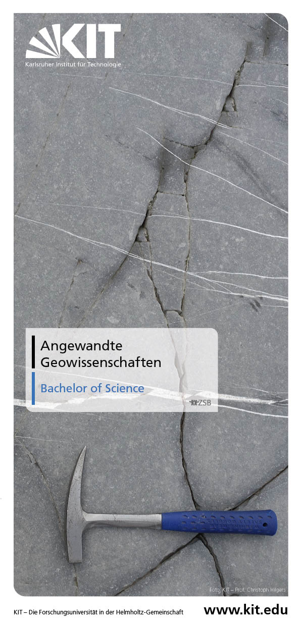 Angwandte Geowissenschaften Bachelor am KIT (Flyer)