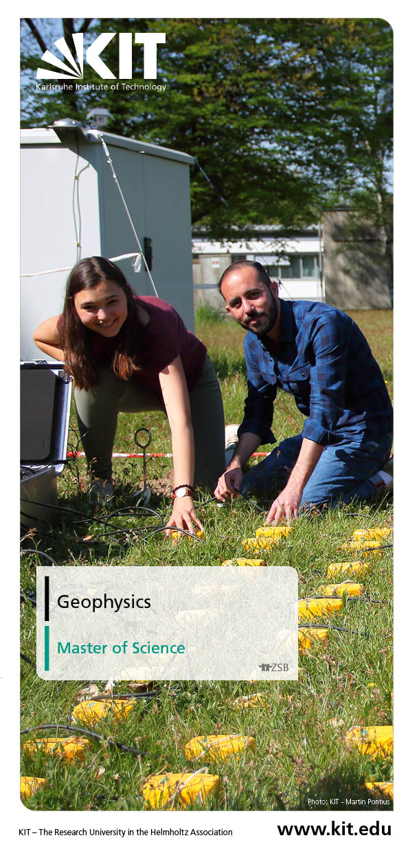 Geophysics Master am KIT (Flyer)