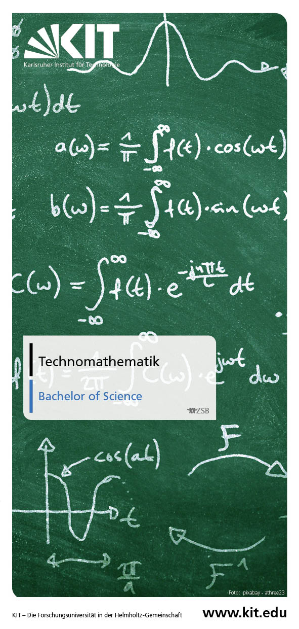 Technomathematik Bachelor am KIT (Flyer)
