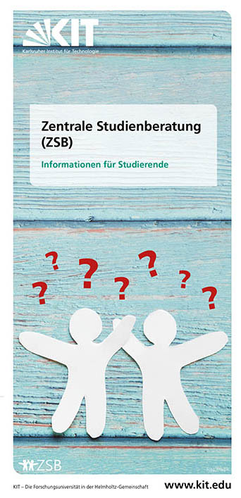 Flyer für Studierende - Zentrale Studienberatung (ZSB)